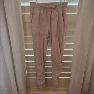 Lululemon light pink dance studio joggers size 4